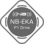 <b>NB EKA P1 Drive:</b> Pulsgeräuscharmer Qualitätsantrieb mit Autorestartfunktion, Motorschutz und Tachosignalleitung